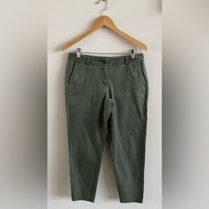 Talbots The Weekend Chinos, Olive Green, Size 4P